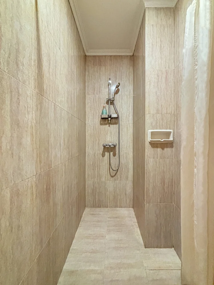 Ankara: A hot shower, for washing off after a day out.