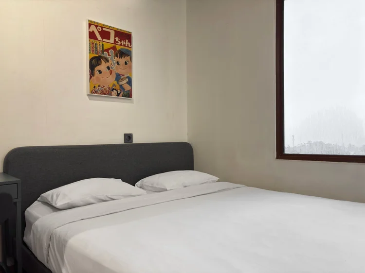 Kyoto: The bedrooms: sleeps 6, up to 7 with extra beds.