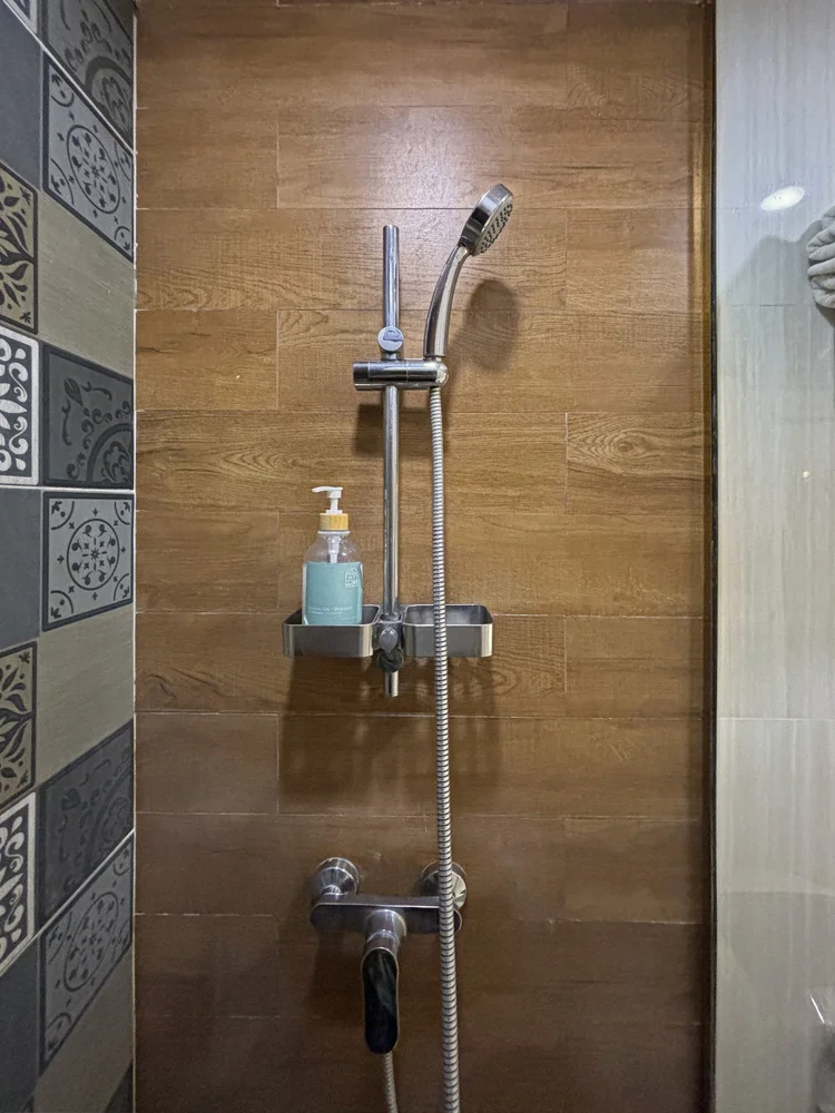 Florence: A hot shower, for washing off after a day out.