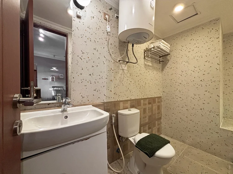 Busan: Two bathrooms, cleaned by our own trained team to CHSE standard before every check-in.